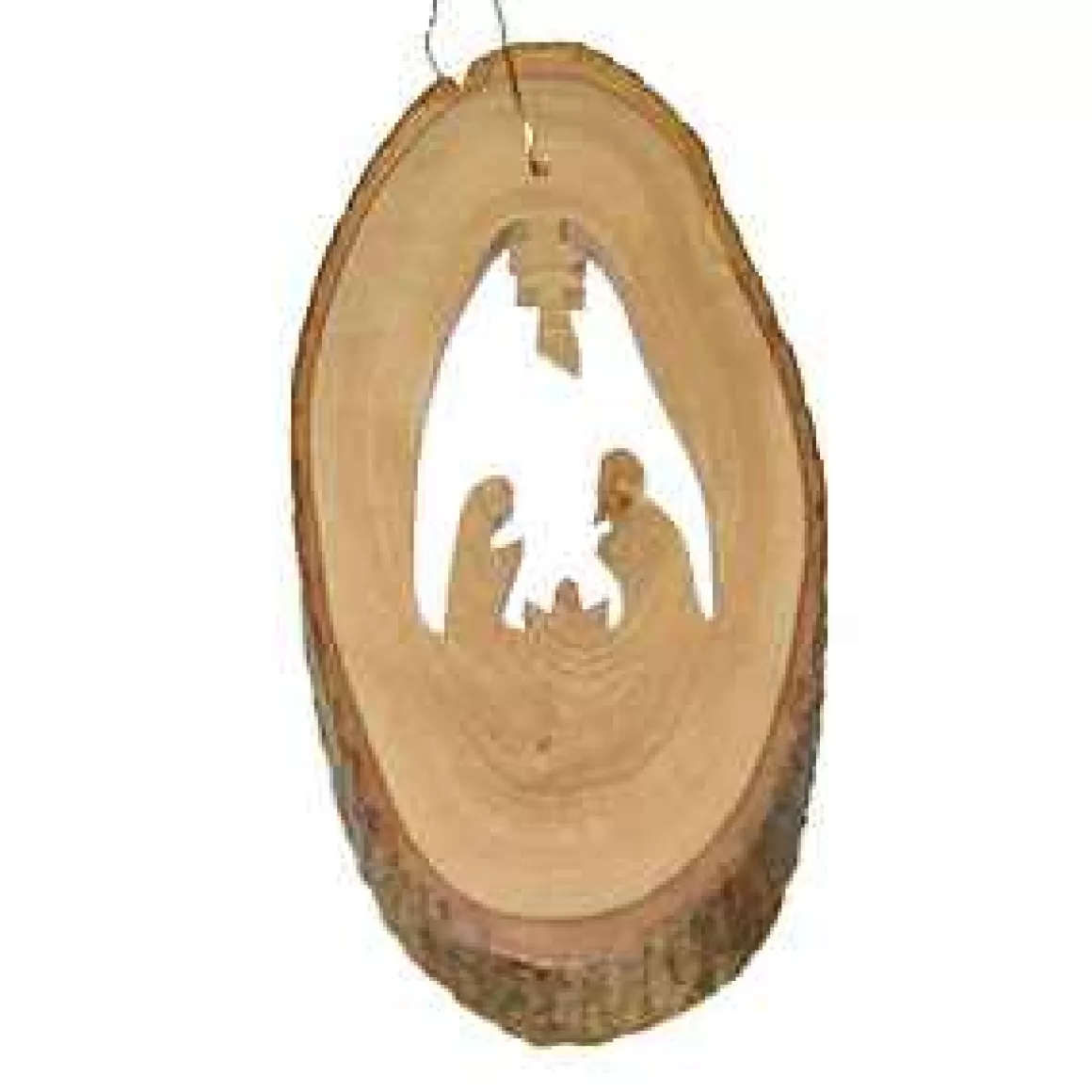 Christmas Place Olivewood Nativity Ornament Online