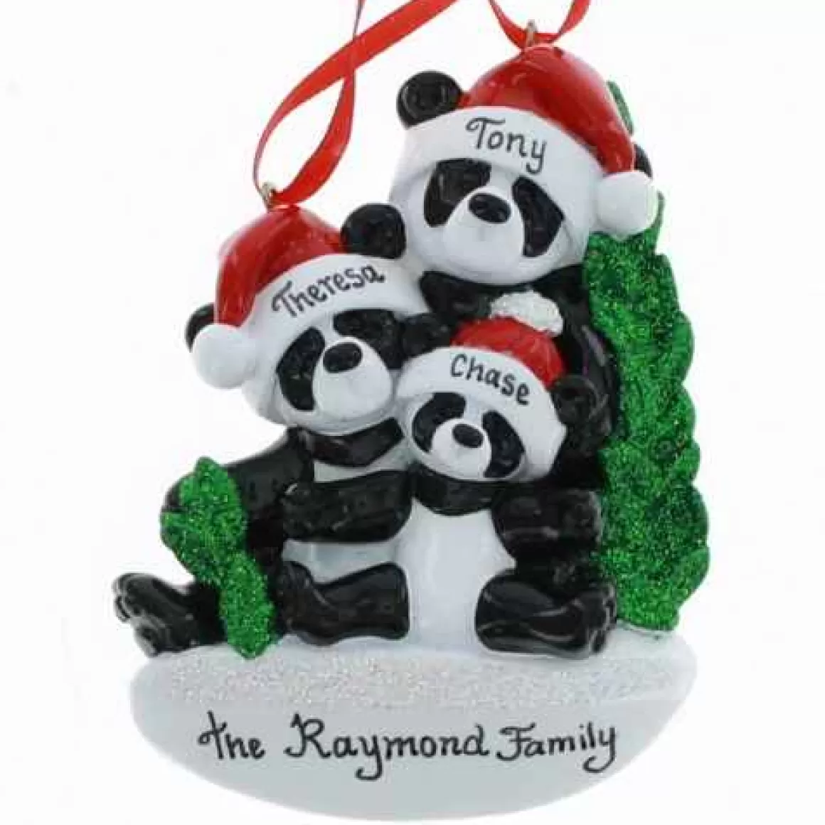 Christmas Place Panda Family Of 3 Online