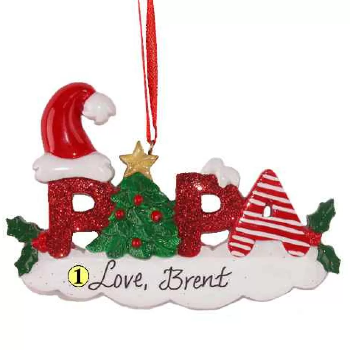 Christmas Place Papa Word Best Sale