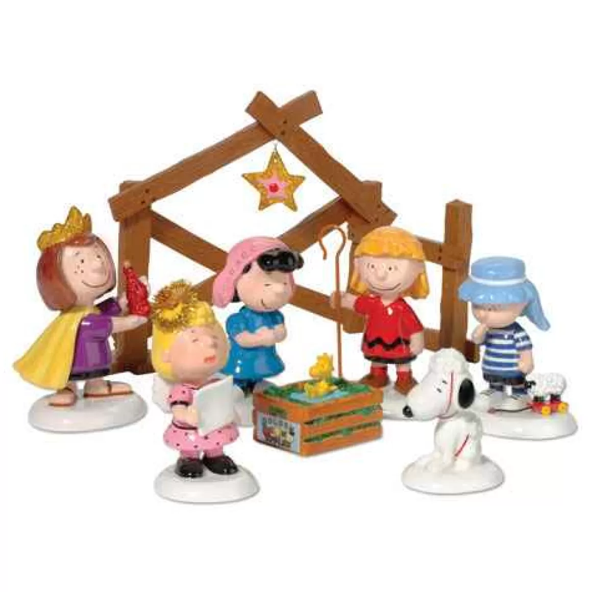 Christmas Place Peanuts Pageant Set Of 9 Cheap