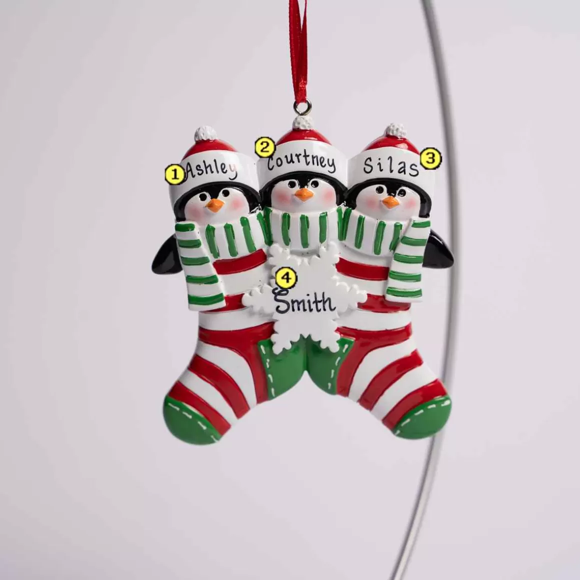 Christmas Place Penguin Stocking Family Of 3 Best