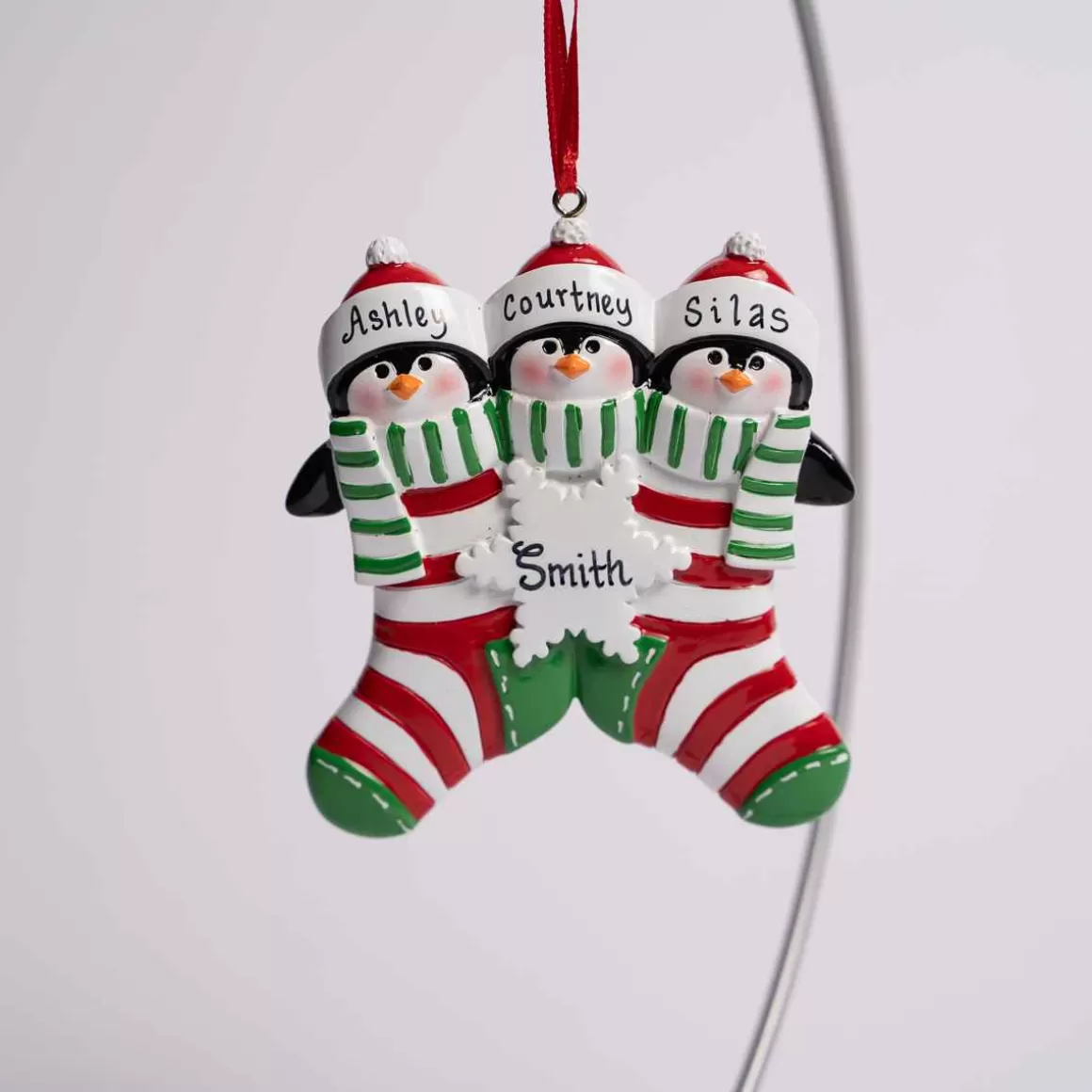 Christmas Place Penguin Stocking Family Of 3 Best