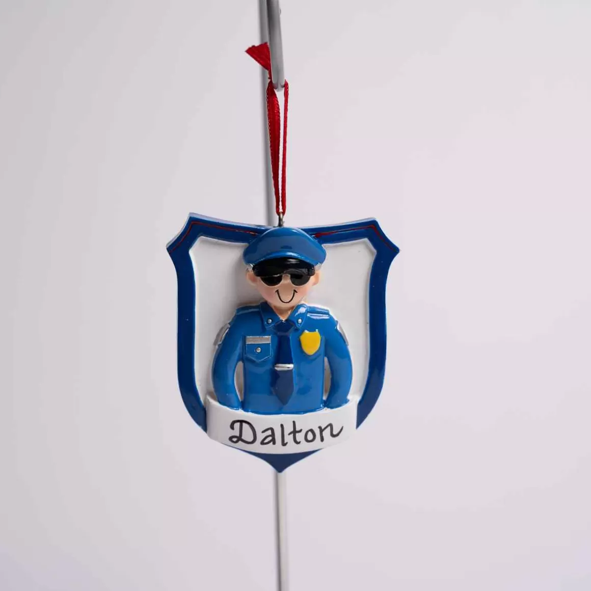 Christmas Place Police Man Ornament Shop