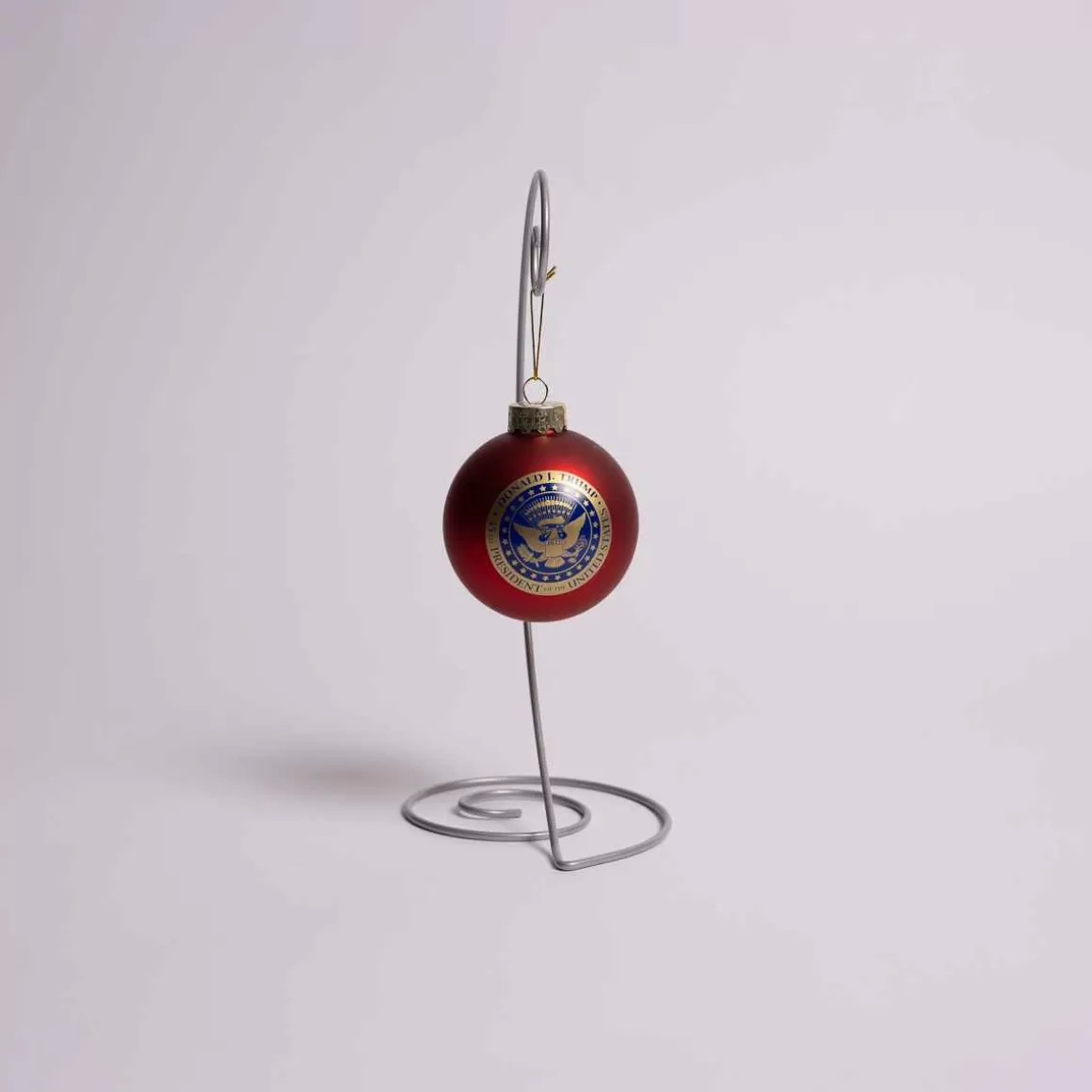 Christmas Place President Trump Glass Ball Ornament Sale