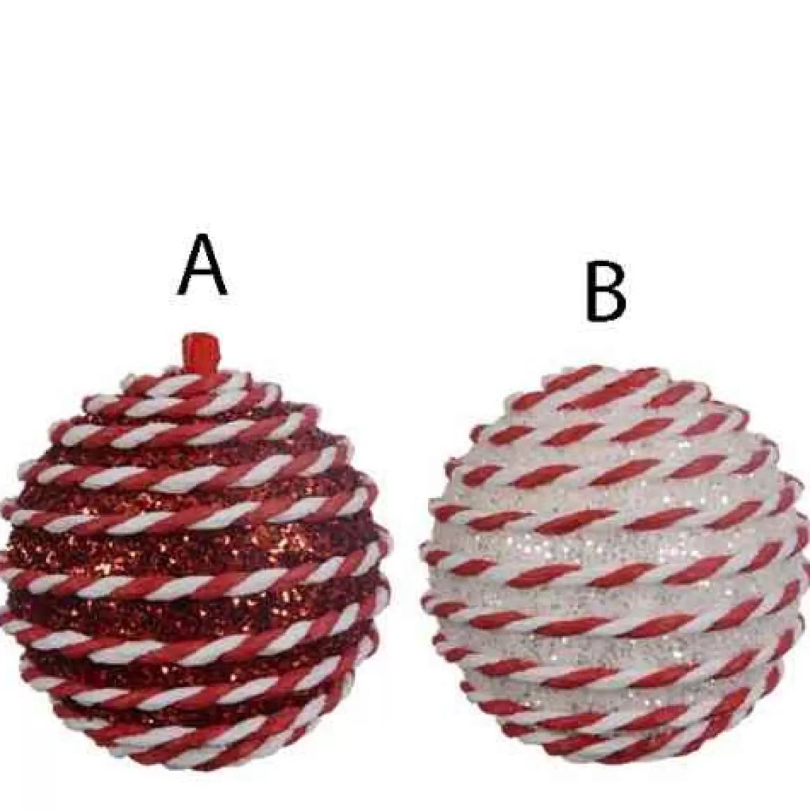 Christmas Place Red Swirl Shatterproof Ball Best Sale