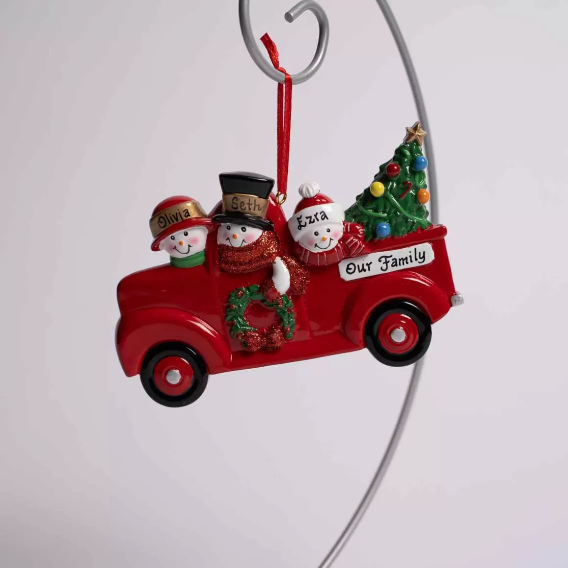 Christmas Place Red Truck Family Of 3 Online