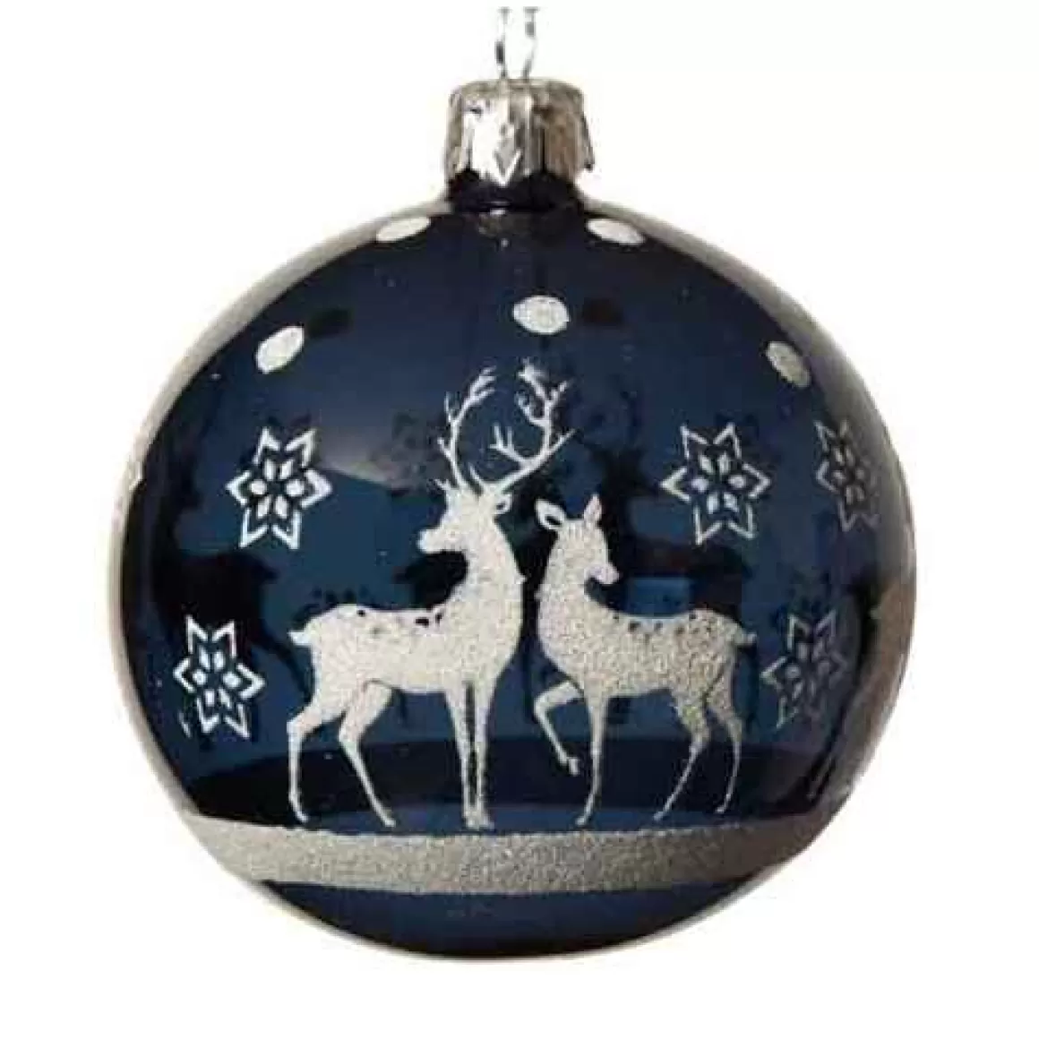 Christmas Place Reindeer Ball Ornament Cheap