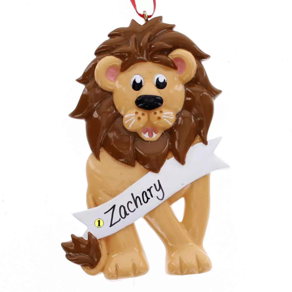 Christmas Place Roar Lion Ornament New