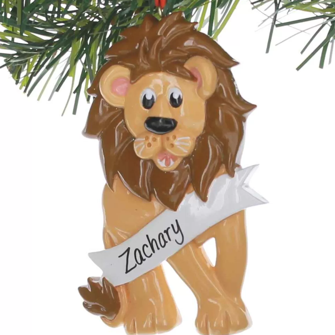 Christmas Place Roar Lion Ornament New