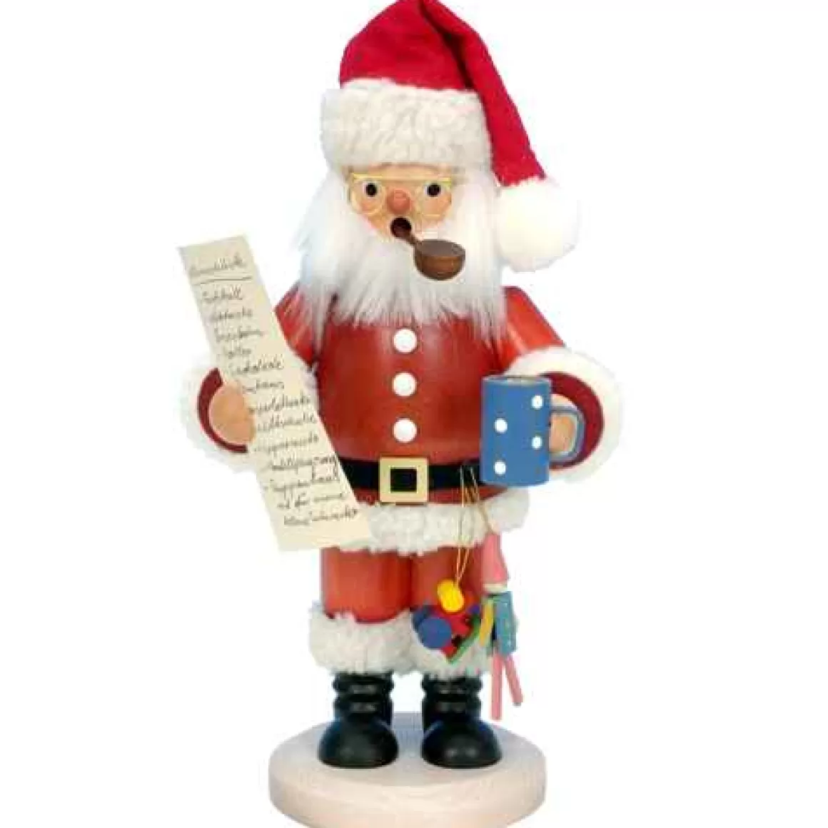 Christmas Place Santa With Wish List Smoker Cheap