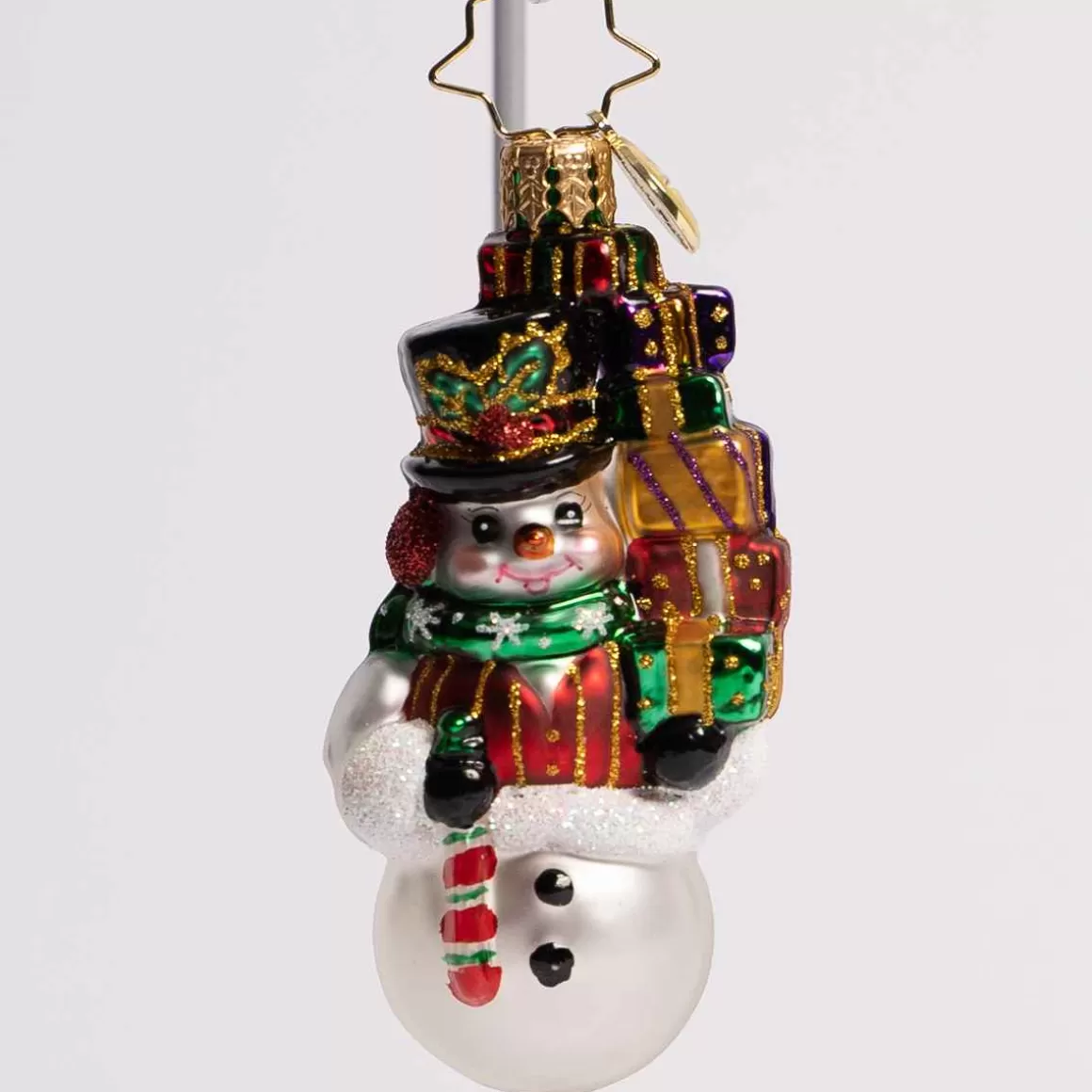 Christmas Place Savvy Shopper Glass Gem Ornament Store