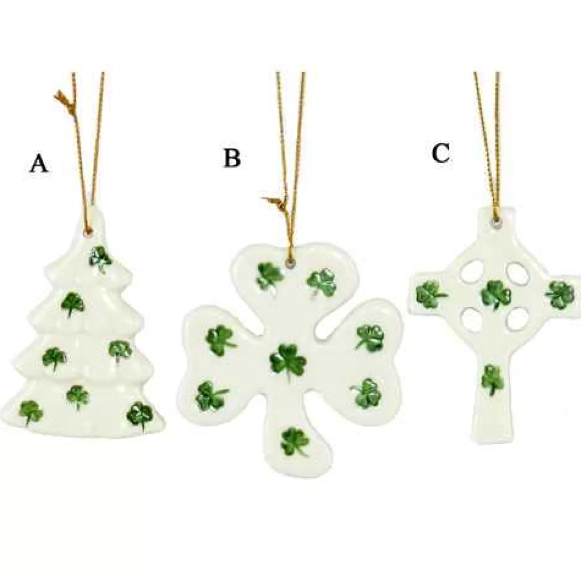 Christmas Place Shamrock Symbols New