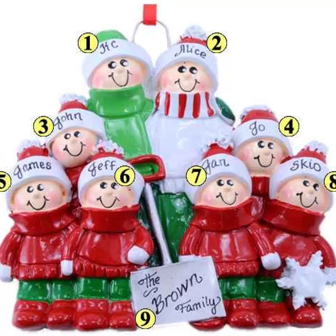 Christmas Place Shovel Family Of 8 Online