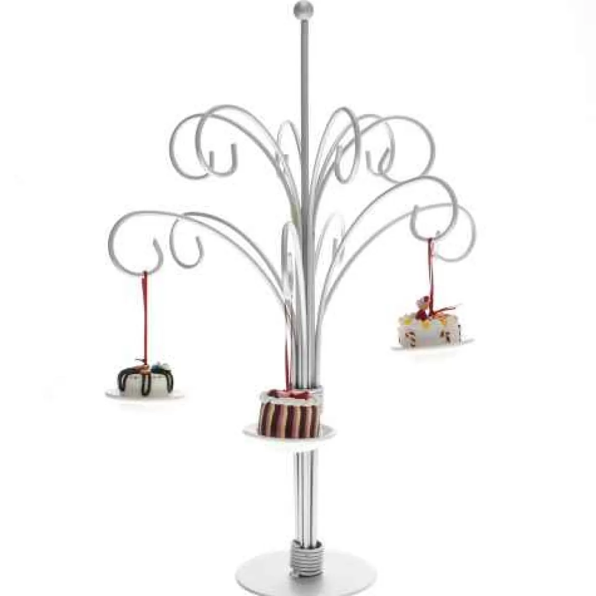 Christmas Place Silver 12 Arm Ornament Stand Sale