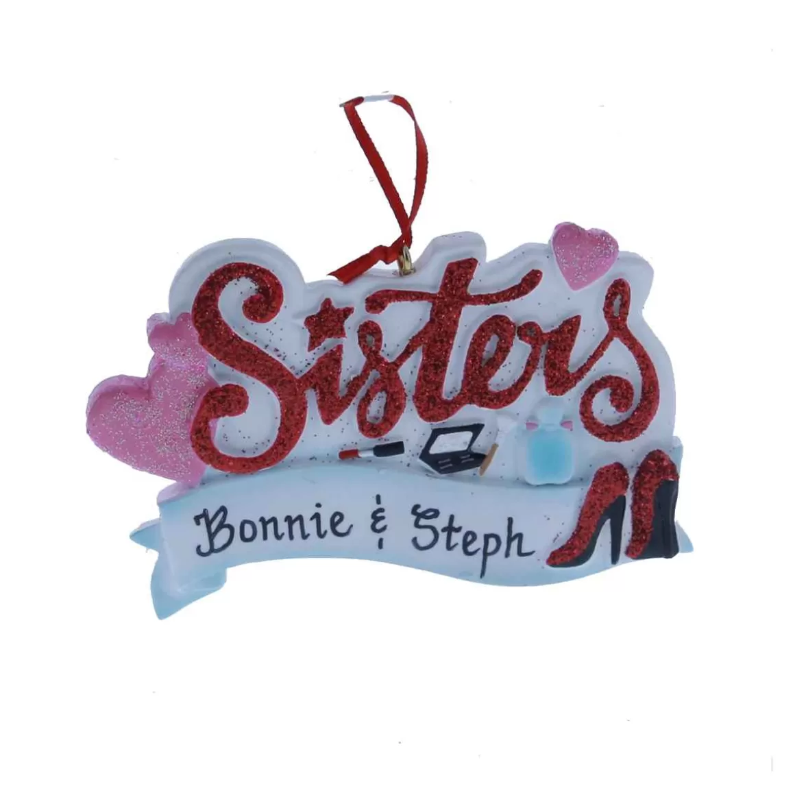 Christmas Place Sister Heart Ornament Discount