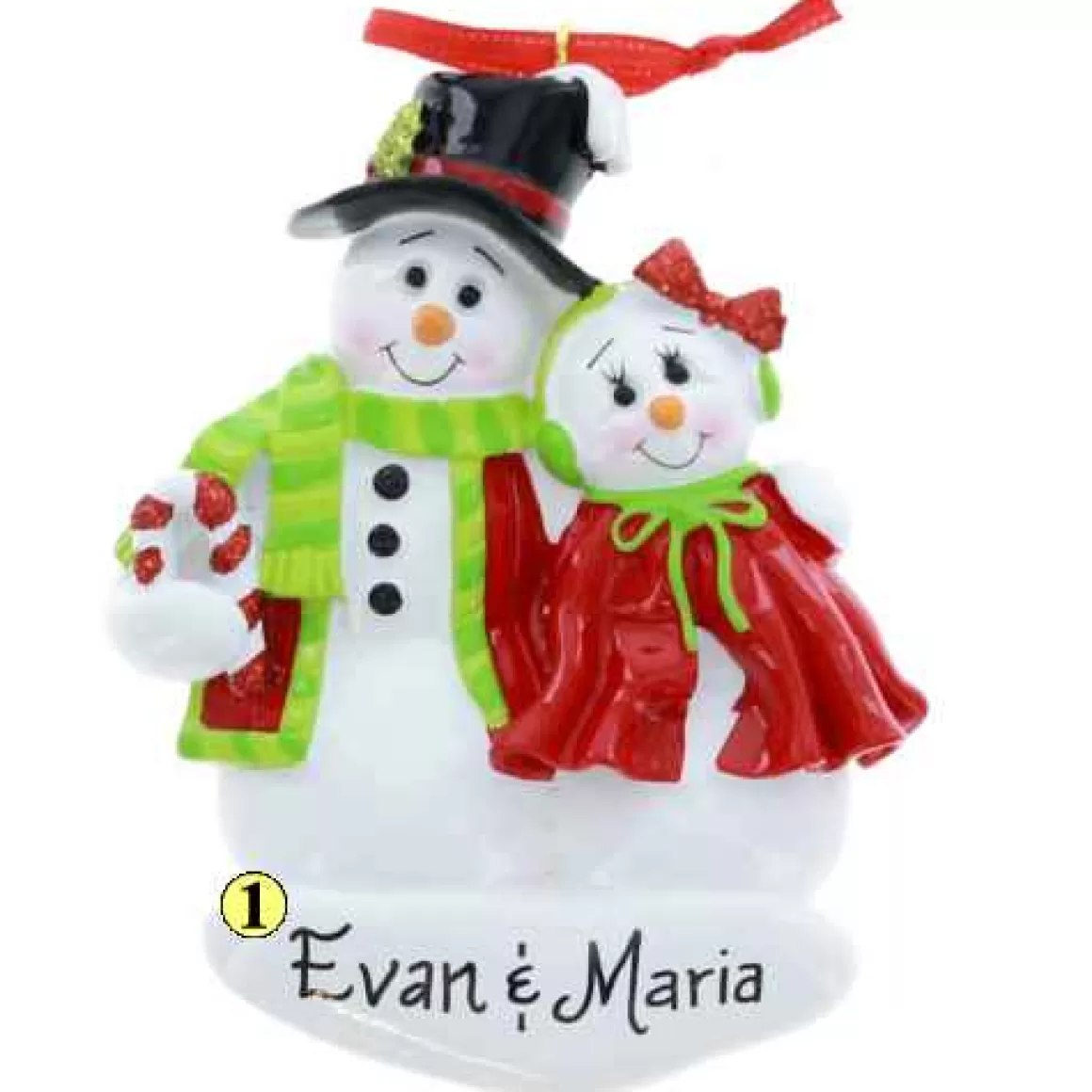 Christmas Place Snow Couple Flash Sale