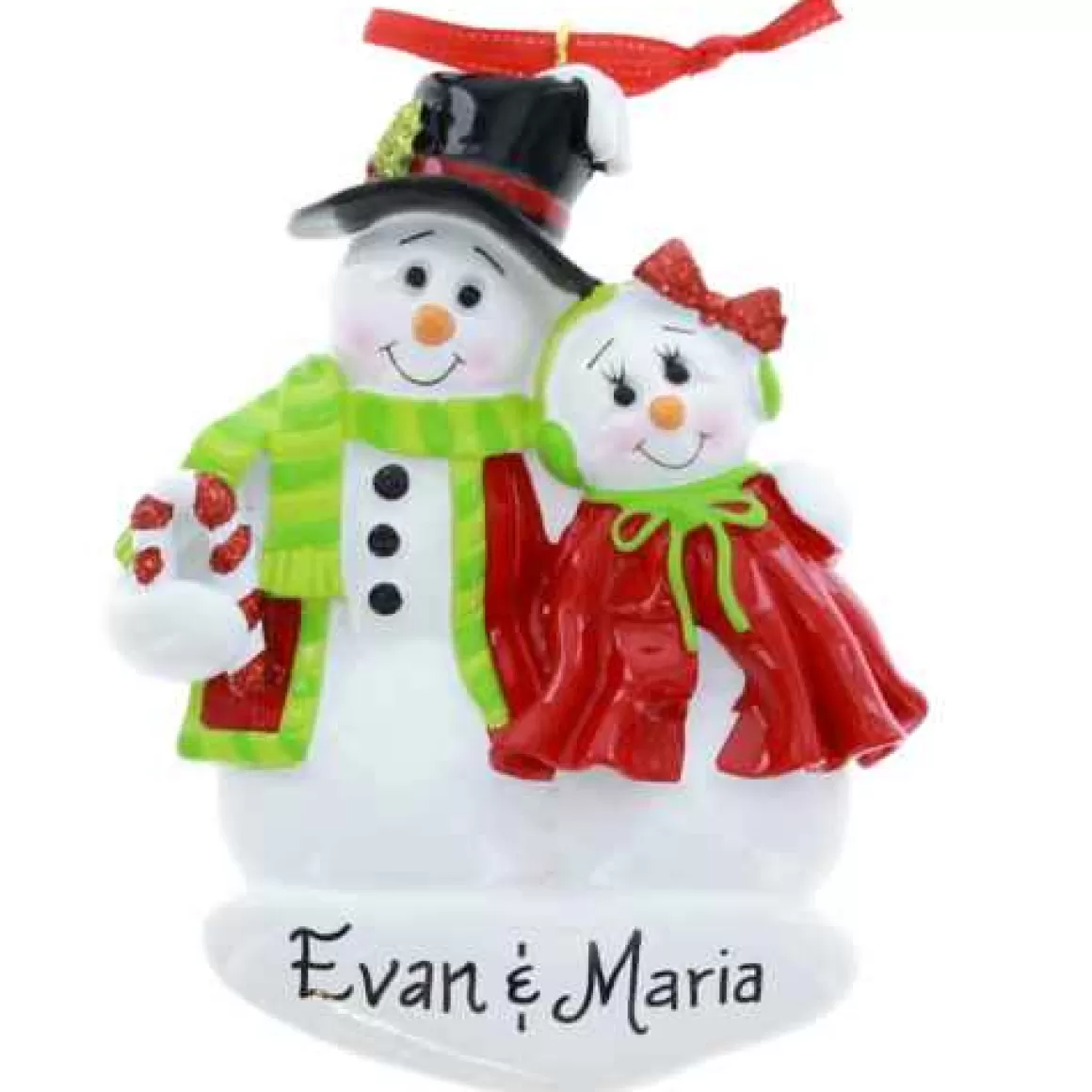 Christmas Place Snow Couple Flash Sale