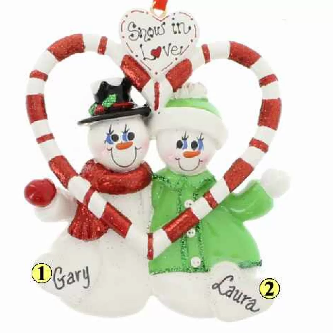 Christmas Place Snow In Love Couple New