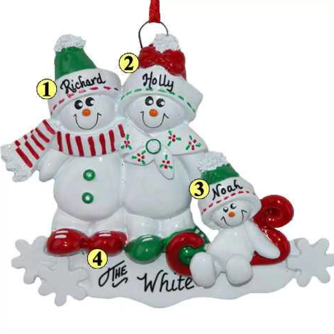 Christmas Place Snowman Family Of 3 Online