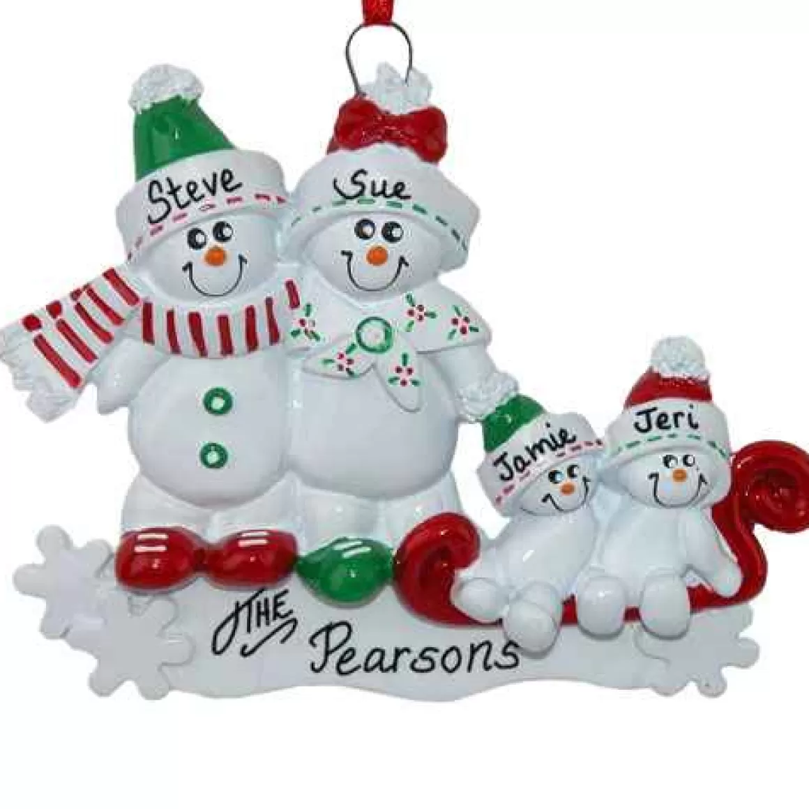 Christmas Place Snowman Family Of 4 Online