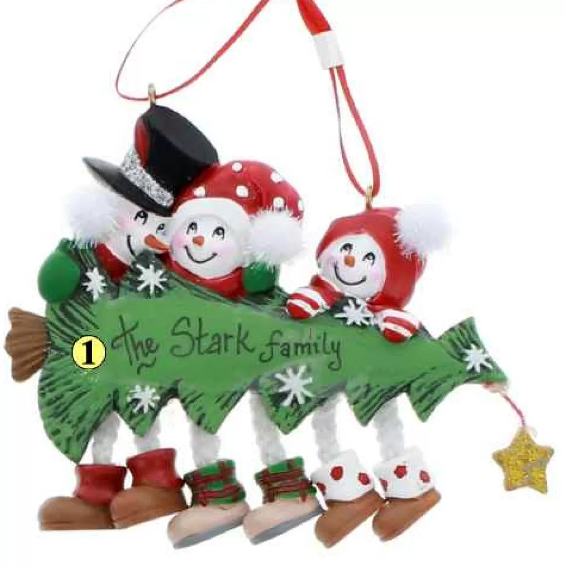 Christmas Place Snowman With Tree Family Of 3 Shop