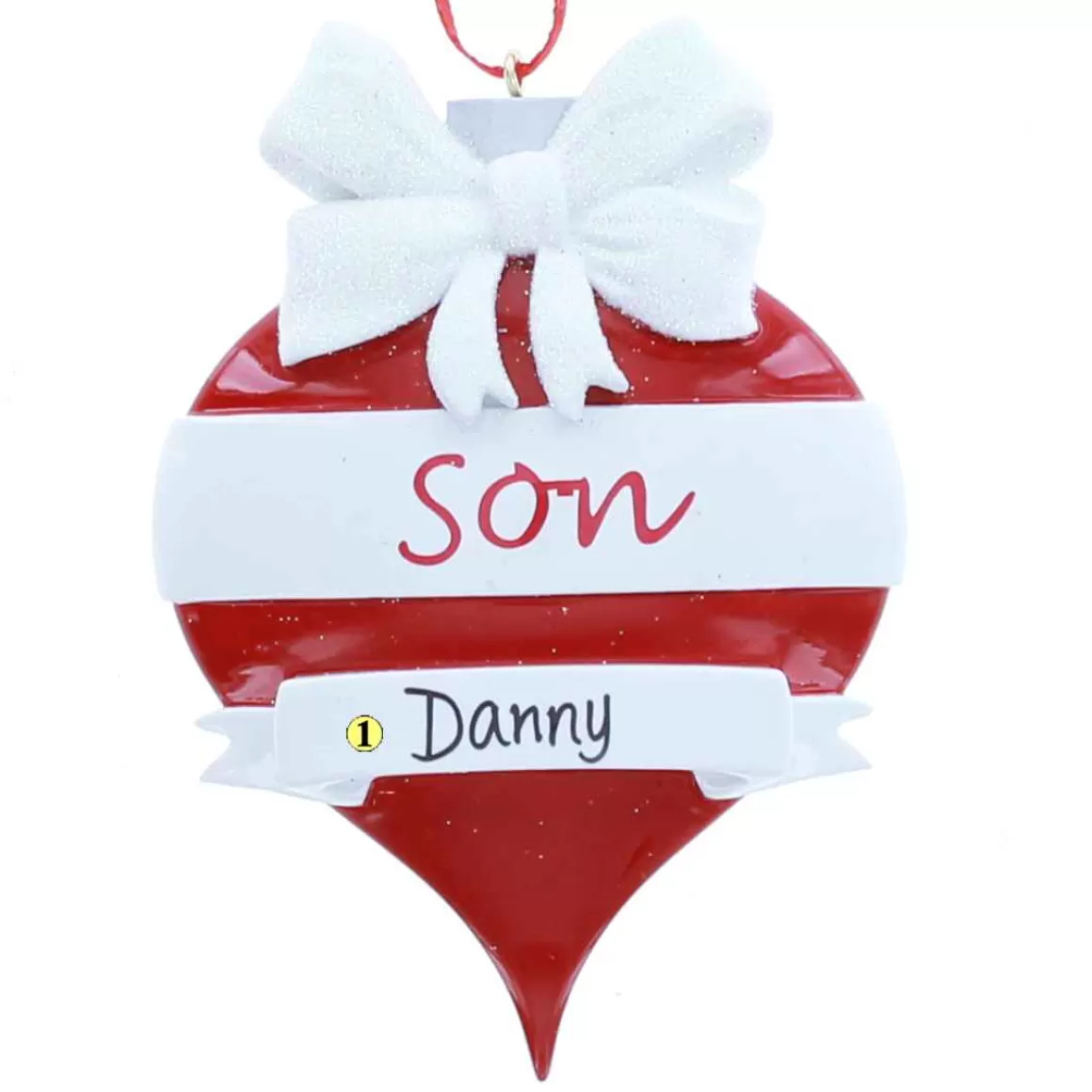 Christmas Place Son Ornament Flash Sale