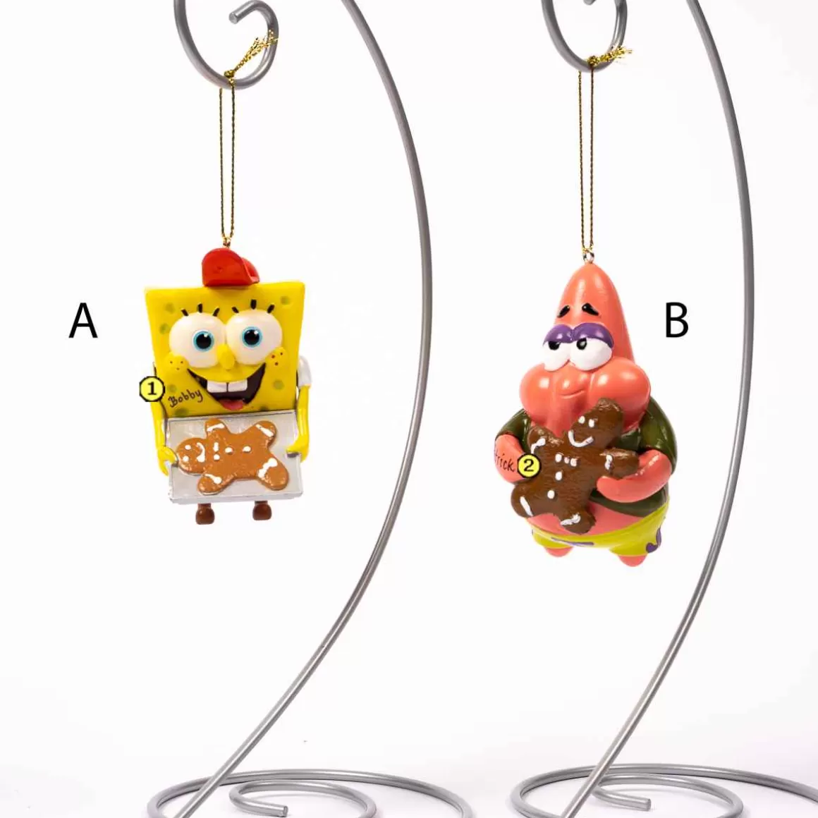 Christmas Place Sponge Bob Or Patrick Ornament Best