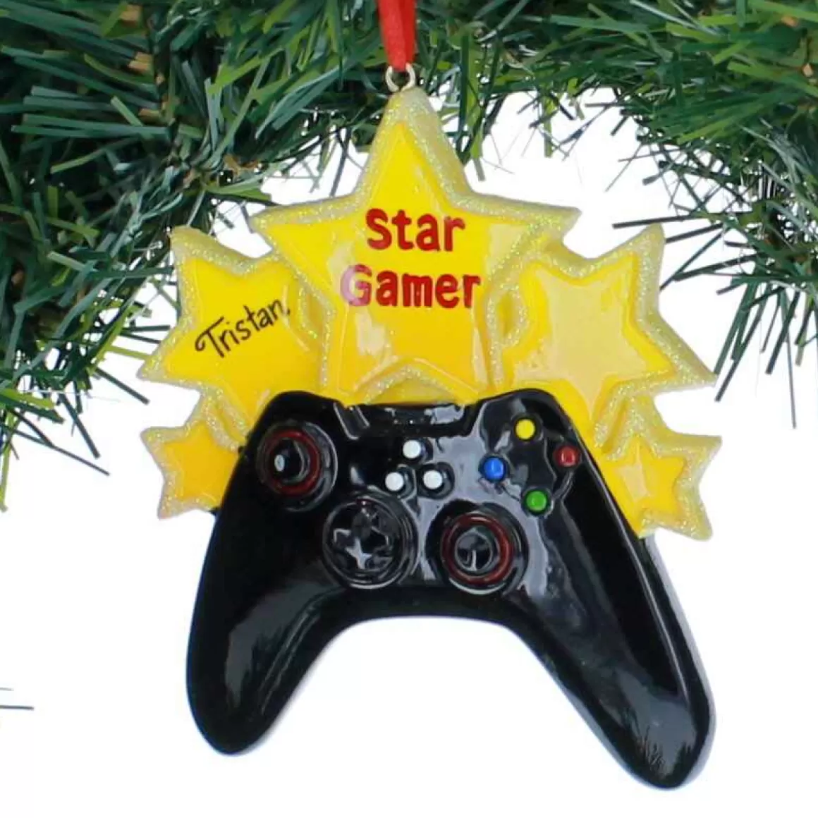 Christmas Place Star Gamer Ornament Outlet