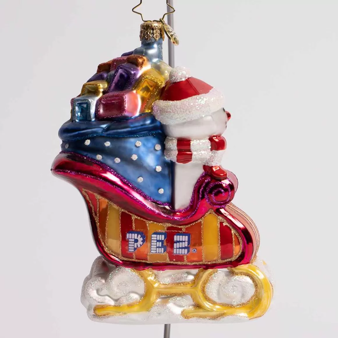 Christmas Place Sweet Sleigh Ride Glass Ornament Online