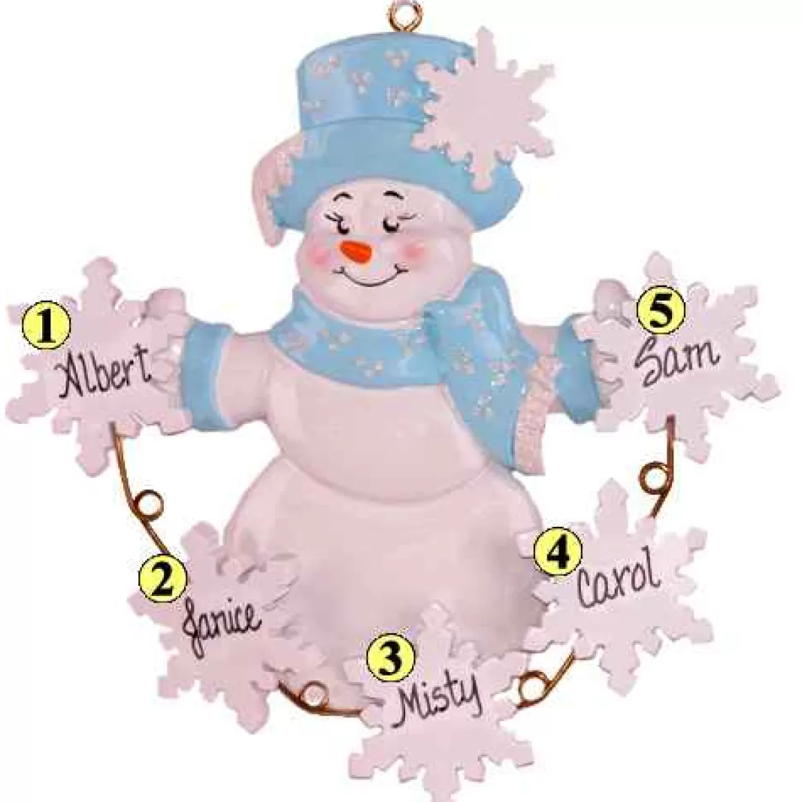 Christmas Place Sweet Snowflake 5 Best Sale