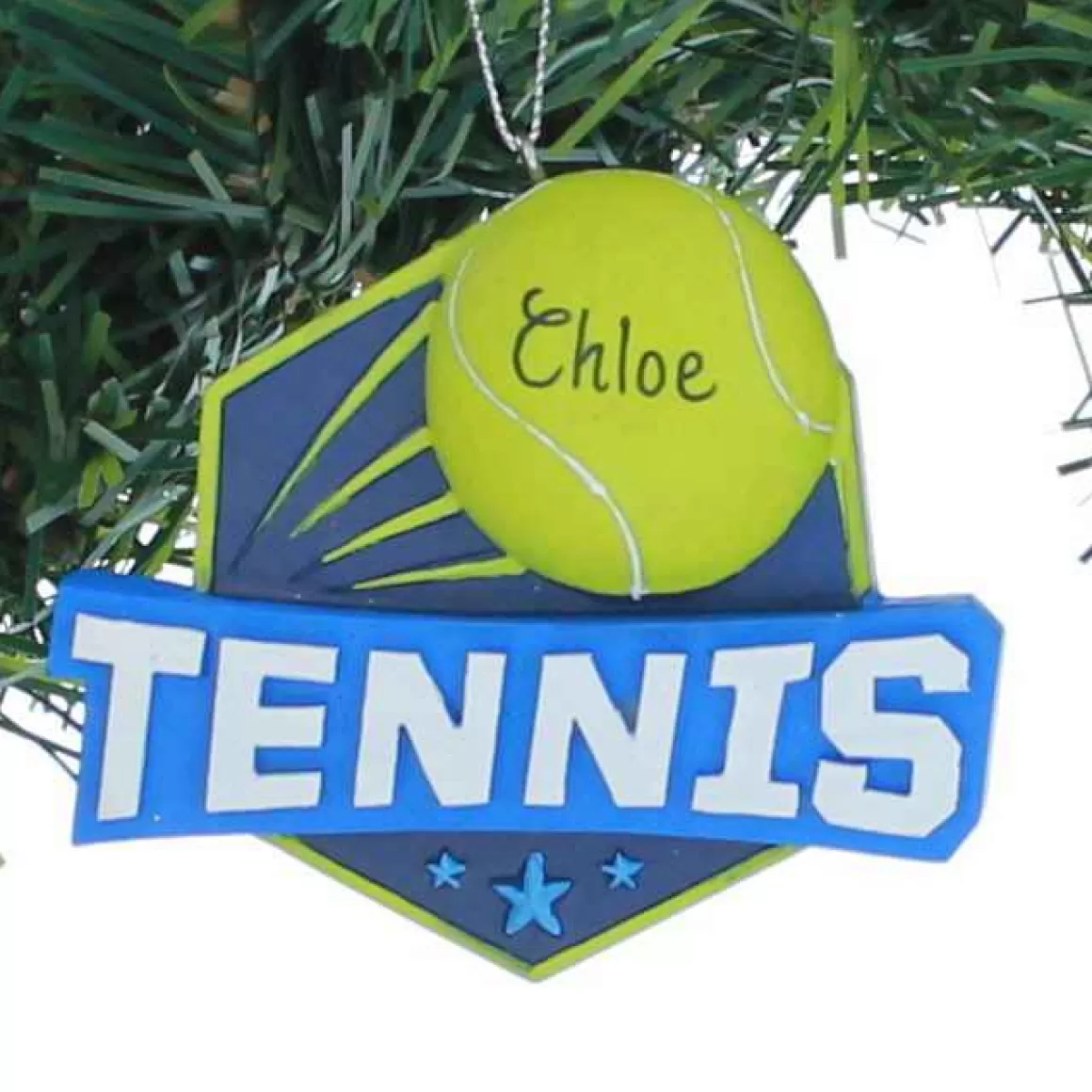 Christmas Place Tennis Ornament Cheap