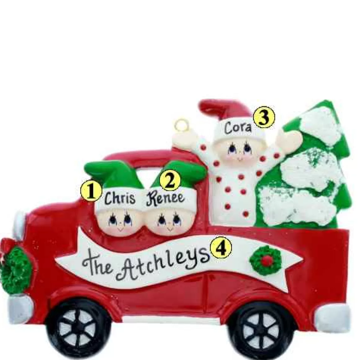 Christmas Place Tree In Truck 3 Best Sale