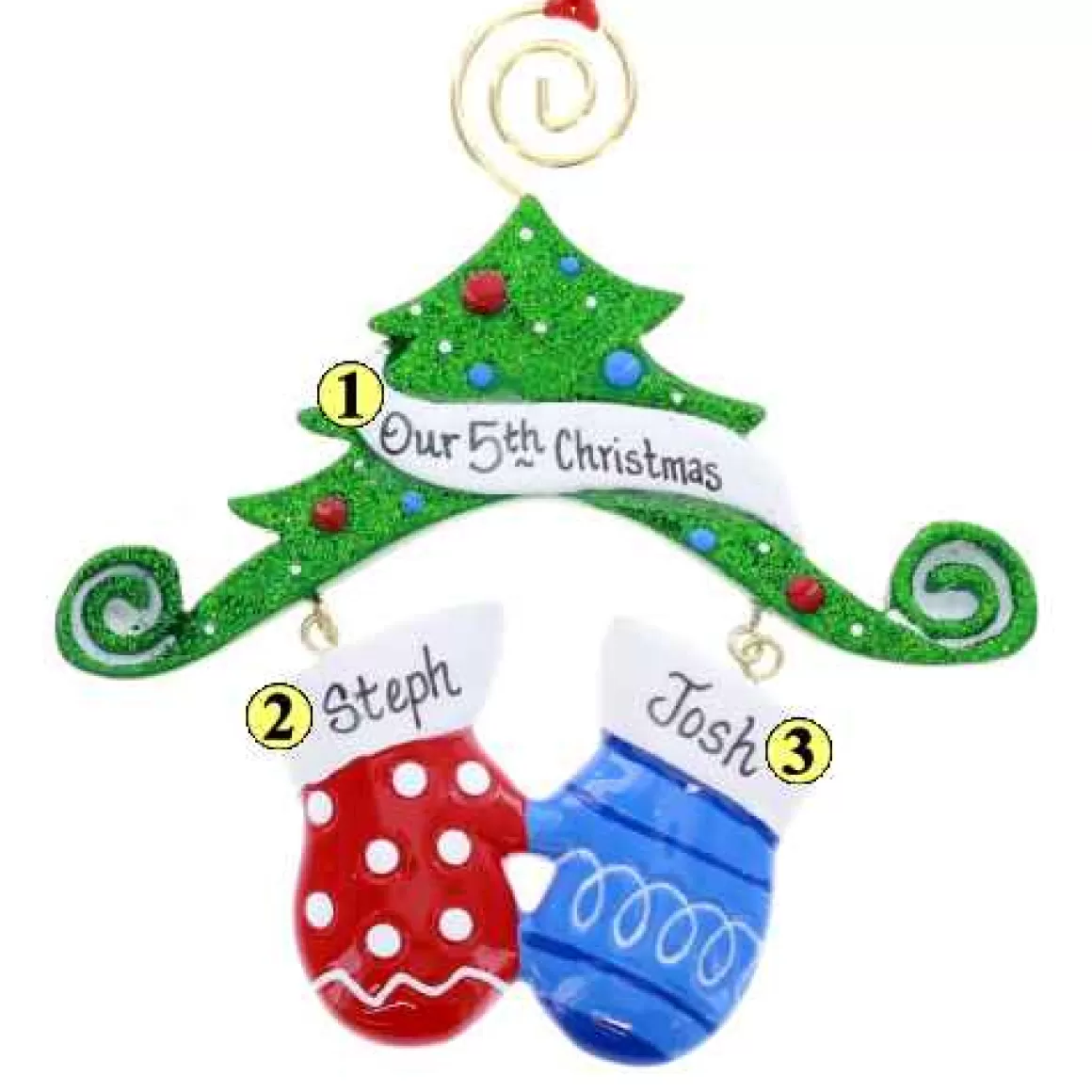 Christmas Place Tree Mitten Family Of 2 Store