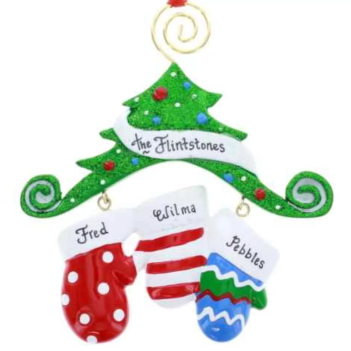 Christmas Place Tree Mitten Family Of 3 Flash Sale