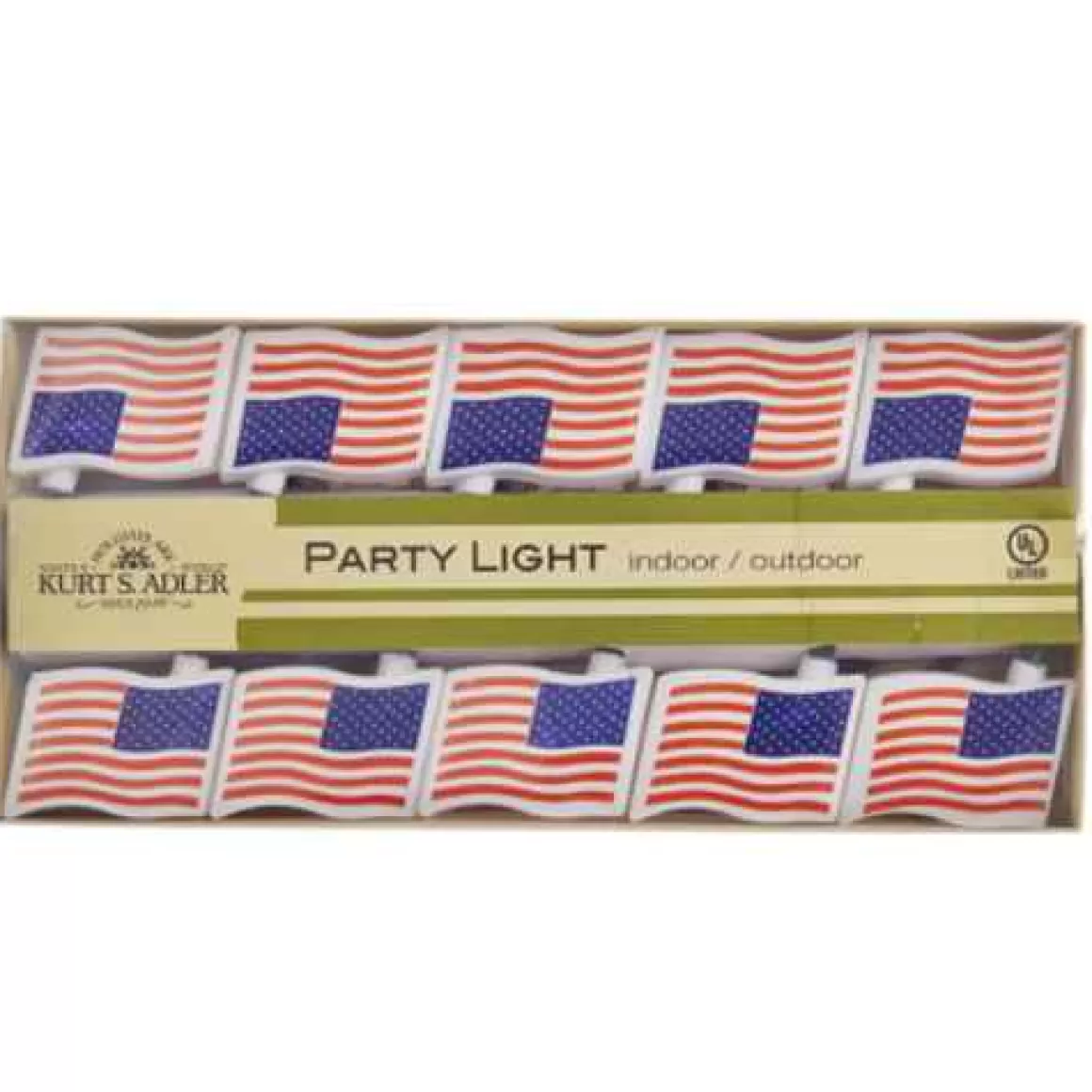 Christmas Place Usa Flag Light Set Cheap