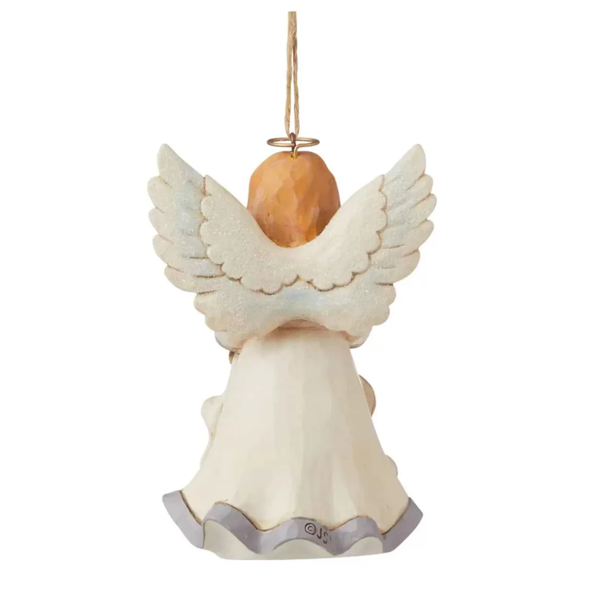 Christmas Place White Woodland Believe Angel Ornament Shop